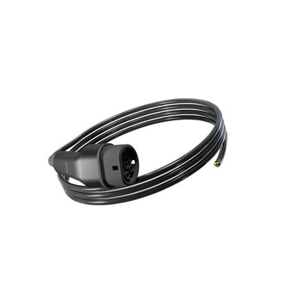 Wottz Tethered EV Charging Cable